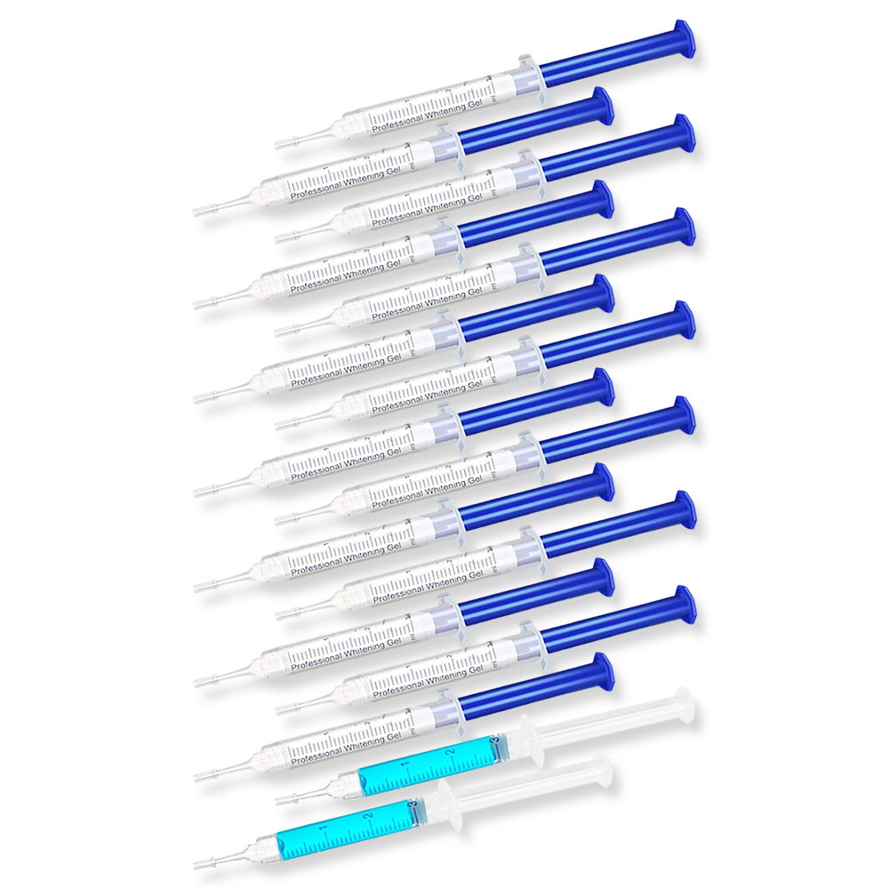 Teeth Whitening Before And After - Teeth Whitening Gel Mint Flavor Gentle