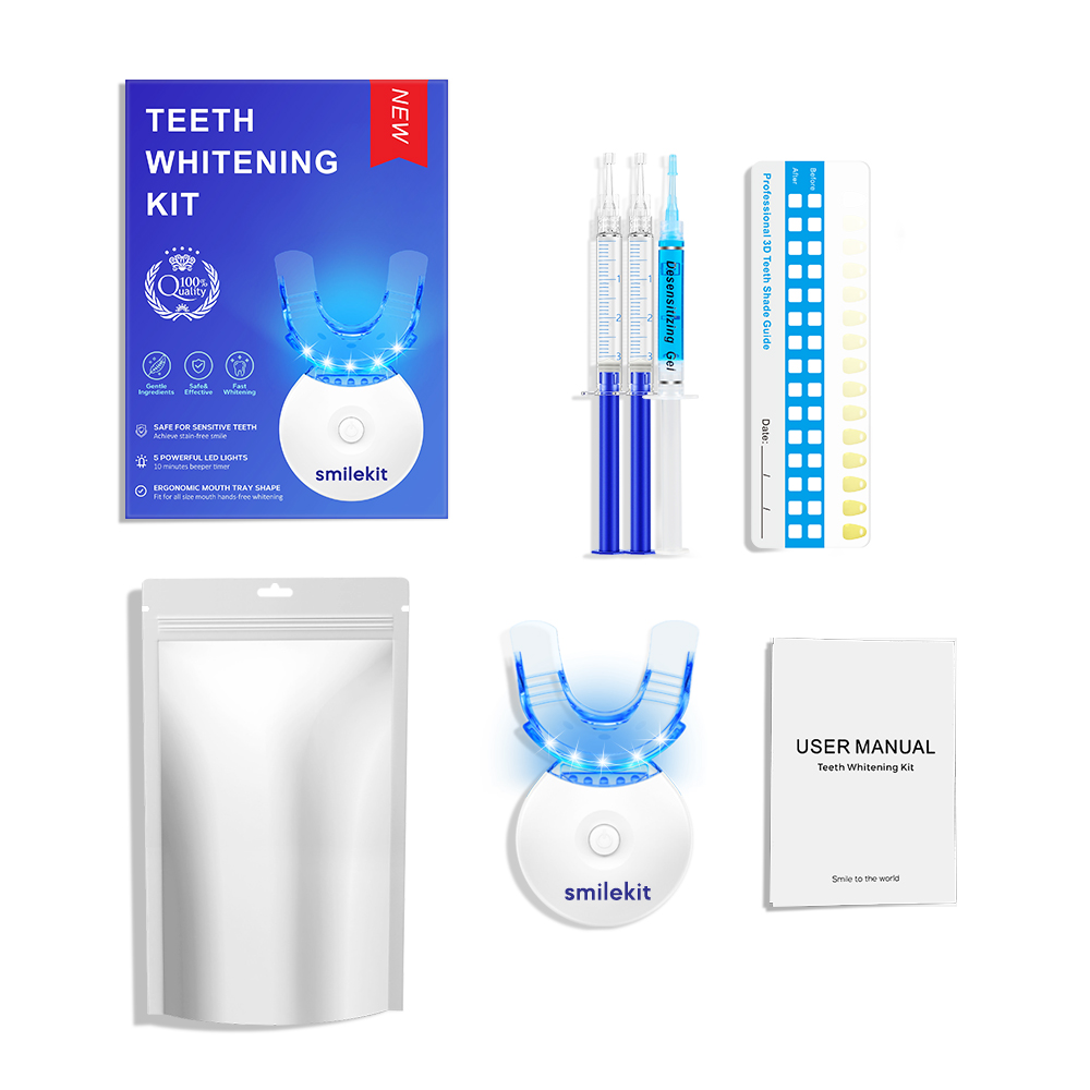Teeth Whitening Kit - 5X LED L - Teeth Whitening Before And After recension och pris