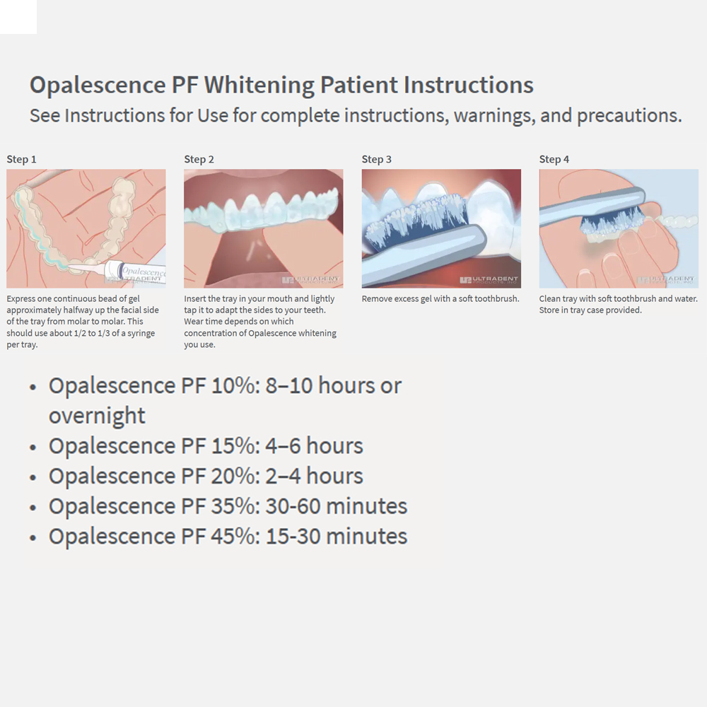 Opalescence Whitening 20% PF 2 - Teeth Whitening Before And After recension och pris