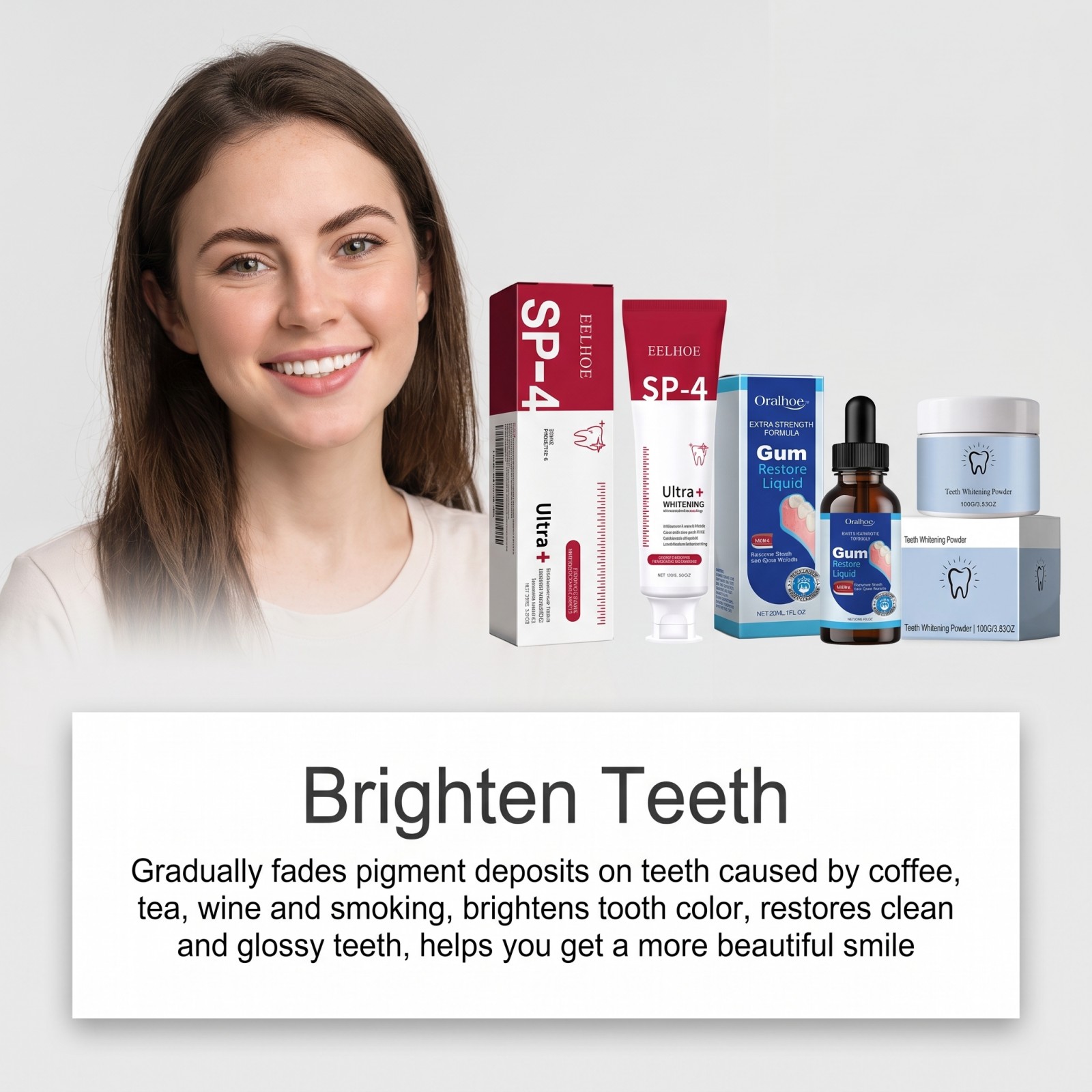 Oral Care Combo Set Whitening  - Teeth Whitening Before And After recension och pris