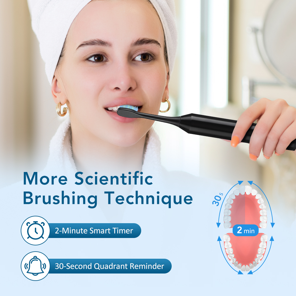 Rechargeable Electric Toothbru - Teeth Whitening Kit recension och pris