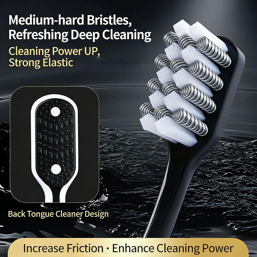 Hard-bristled Cleaning Toothbr - Teeth Whitening Kit recension och pris