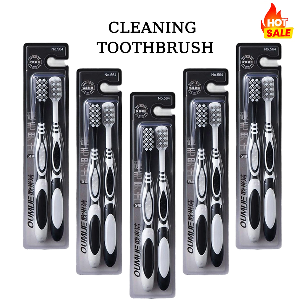 Hard-bristled Cleaning Toothbr - Teeth Whitening Kit recension och pris