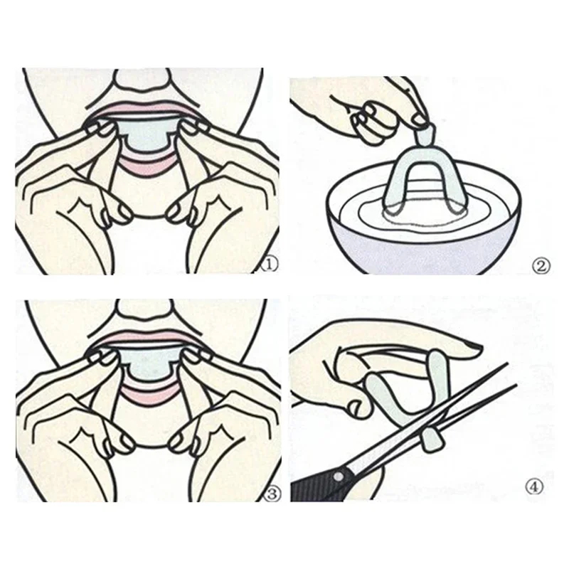 1/2/3/4/5/6Pairs Mouth Guard B - Teeth Whitening Before And After recension och pris