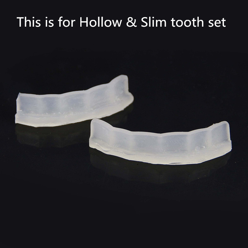 JINAO 2 Pcs Grills Molding Fix - Teeth Whitening Moulds recension och pris