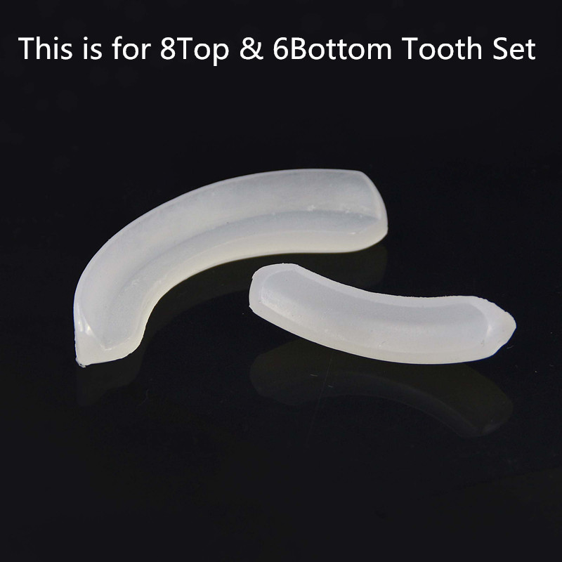 JINAO 2 Pcs Grills Molding Fix - Teeth Whitening Moulds recension och pris