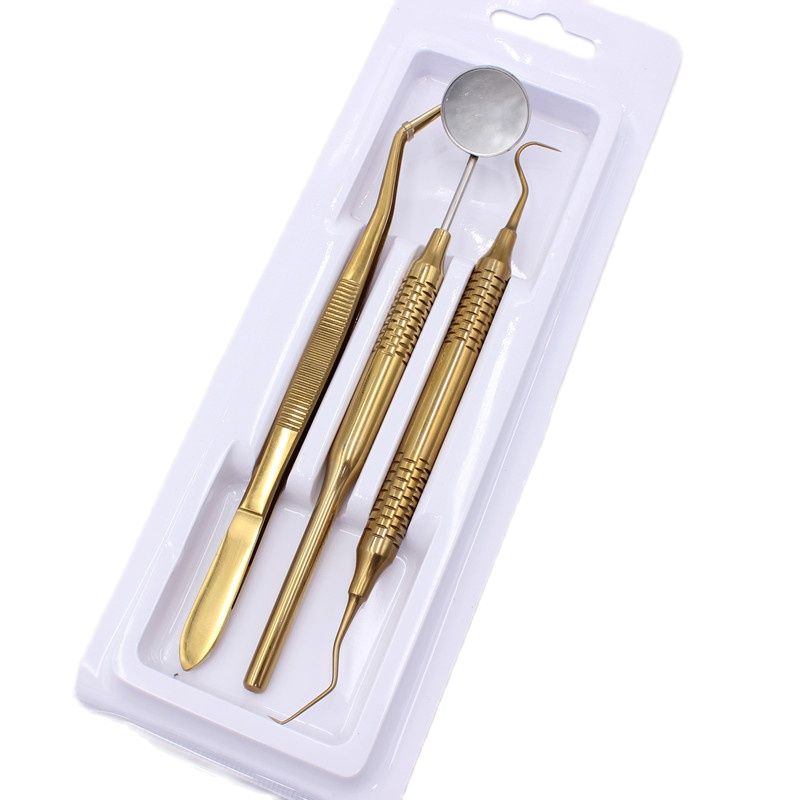 3pcs/pack Stainless Steel Dent - Teeth Whitening Kit recension och pris