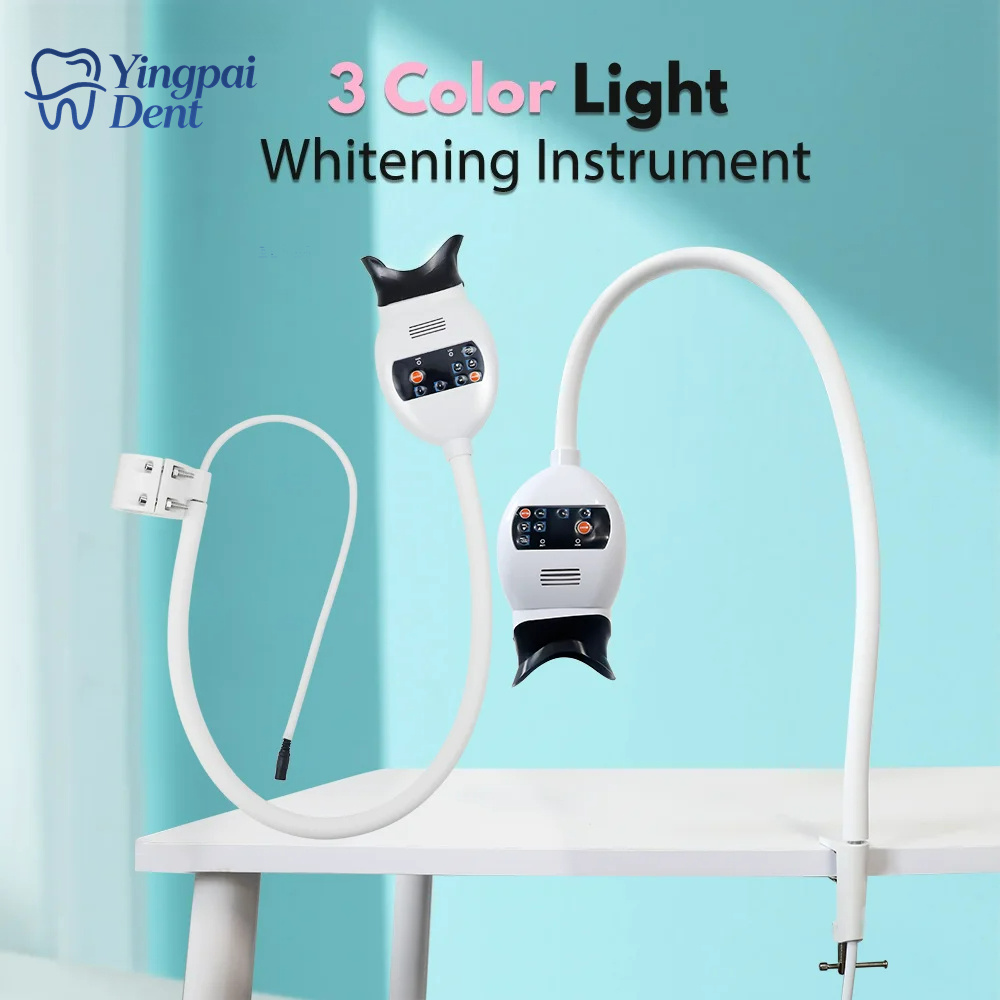 Adjustable 3 Colors LED Teeth  - Teeth Whitening Bleach recension och pris
