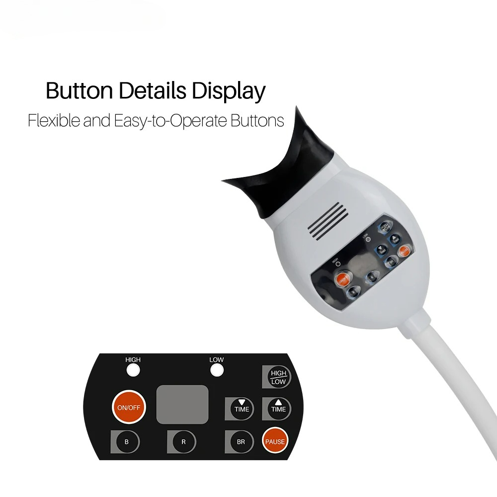Adjustable 3 Colors LED Teeth  - Teeth Whitening Bleach recension och pris