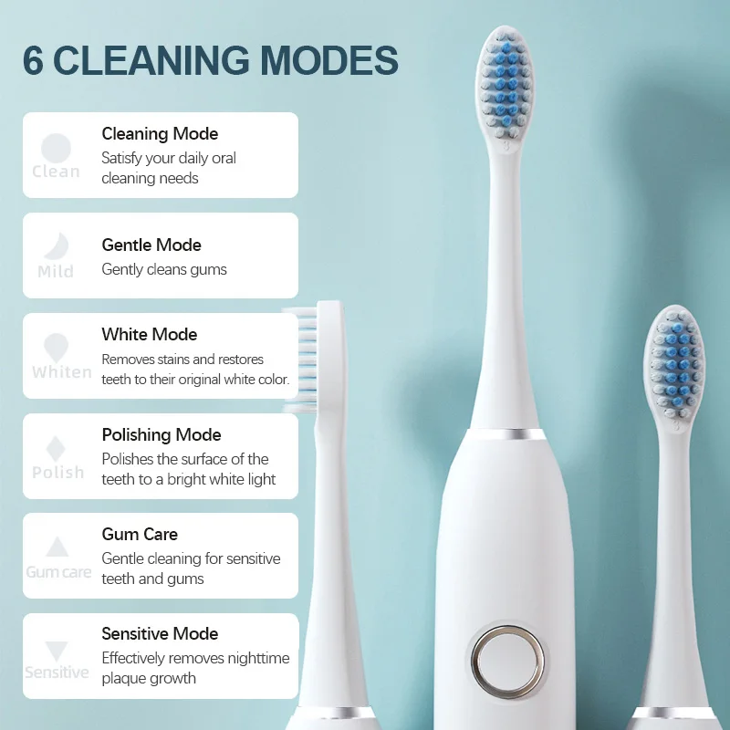KLXKLX Sonic Electric Toothbru - Teeth Whitening Kit recension och pris