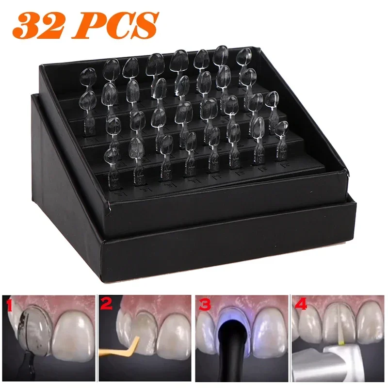 32pcs Dental Veneer Mould Kit  - Teeth Whitening Moulds recension och pris
