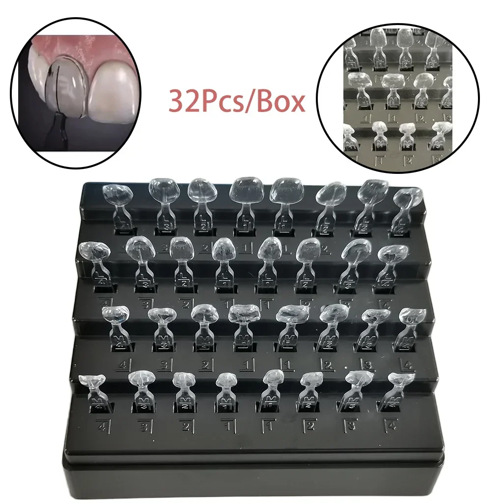 32pcs Dental Veneer Mould Kit  - Teeth Whitening Moulds recension och pris