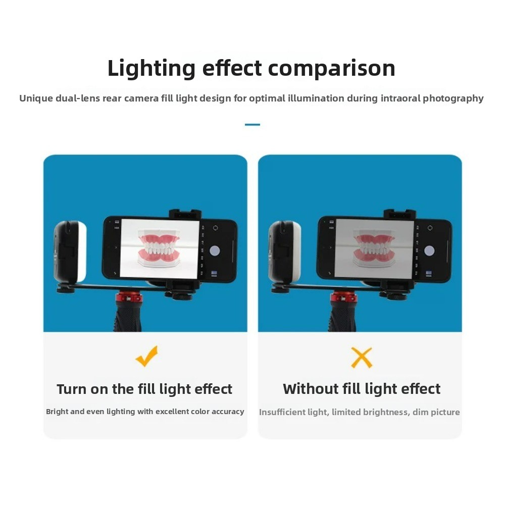 Dental Photography Light, Blue - Teeth Whitening Kit recension och pris