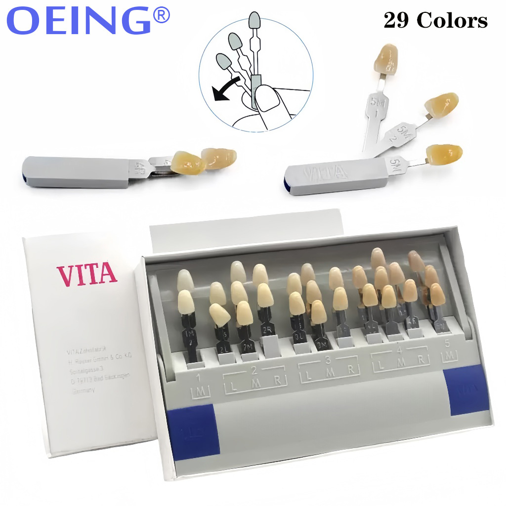 29/16 Colors Teeth Shade Guide - Teeth Whitening Kit recension och pris