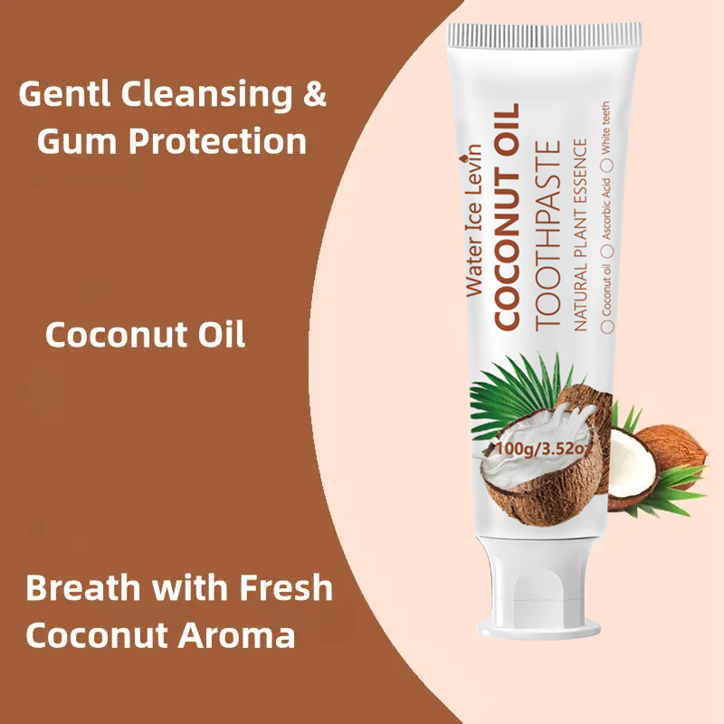 Coconut Oil Toothpaste 100g Na - Teeth Whitening Natural recension och pris