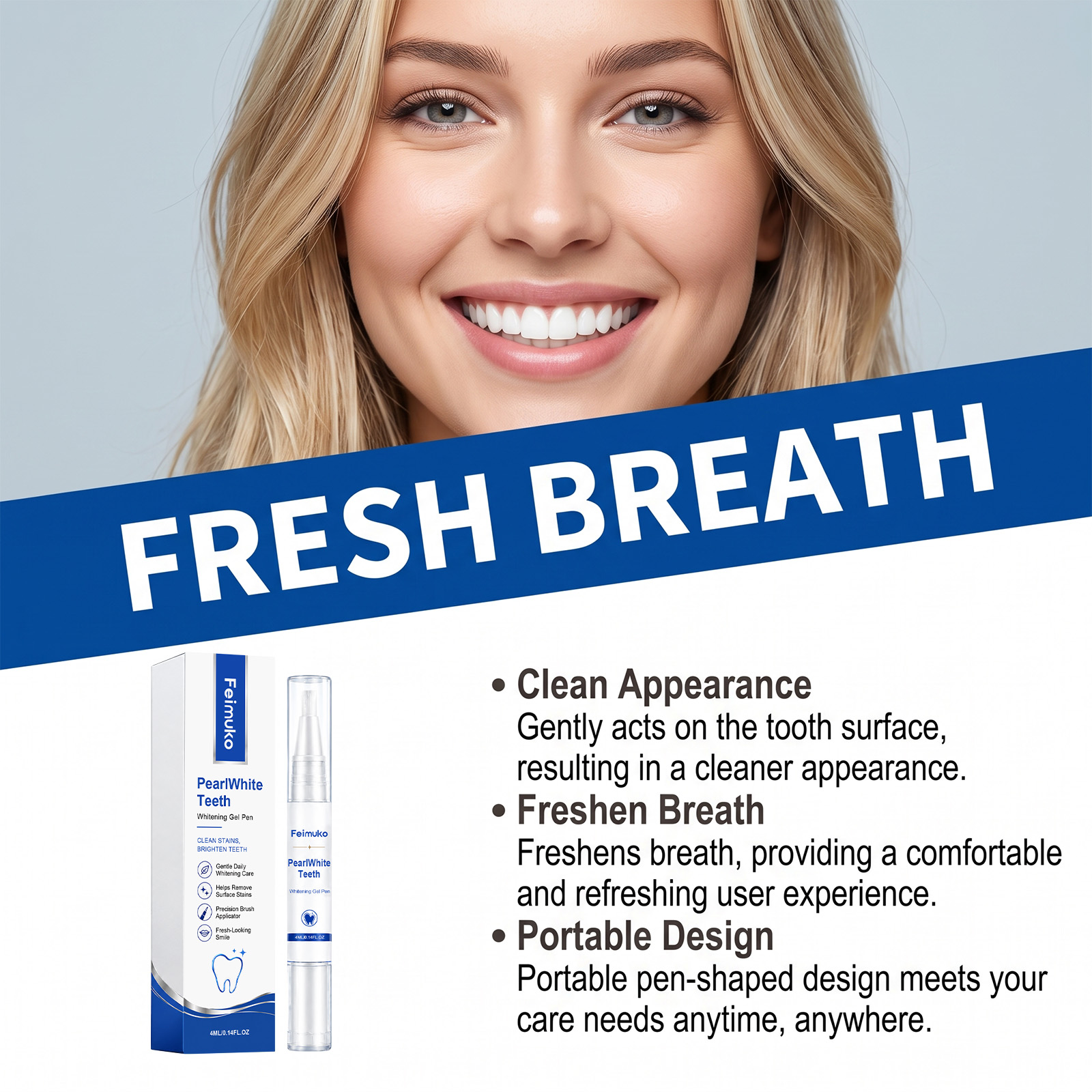 Portable Teeth Whitening Gel P - Teeth Whitening Before And After recension och pris