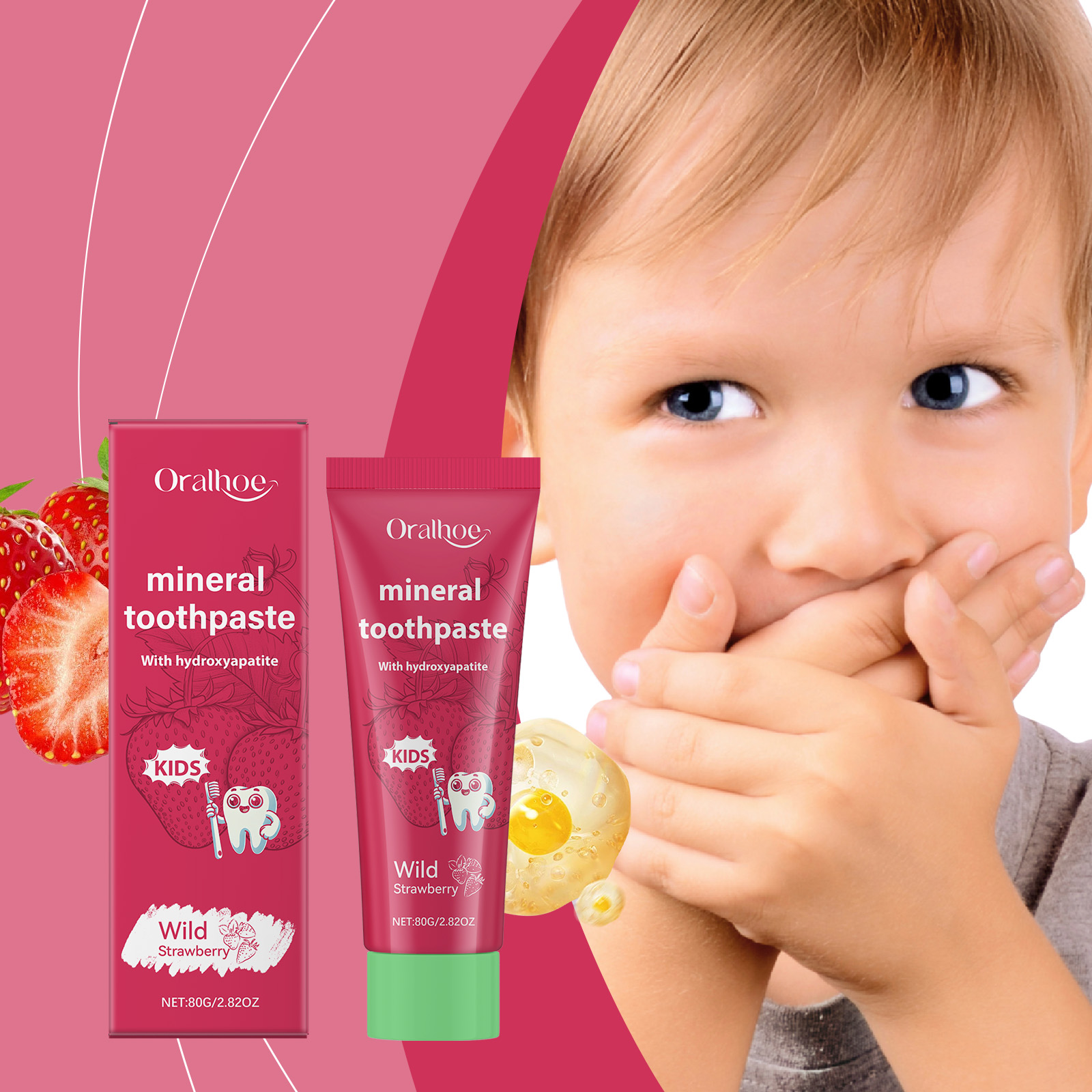 Anti Cavity Toothpaste For Chi - Teeth Whitening Natural recension och pris